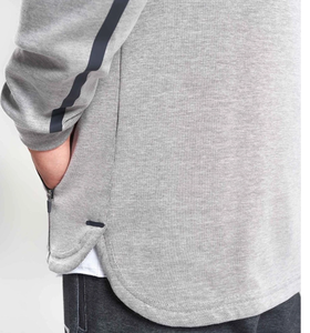 High Quality Custom <b>Flannel</b> Men's Hoodies Thick Lamb Wool Warm Pullover Hoodies Double-sided Velvet Men's Hooded Sweatshirt - Product Image 4