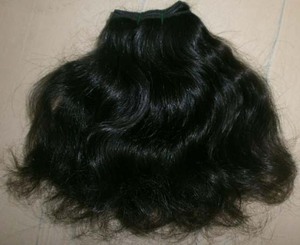 Extensions de Cheveux Humains Ondulés Naturels Indiens Remy avec Extrémités Super Double Dessinées - Product Image 2