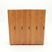 Meuble de classement multifonctionnel en verre blanc minimaliste pour bureau à domicile ou usage commercial, écologique, 7 tiroirs, serrure à clé, ARSU Office