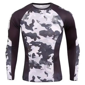 Manches longues hommes portent de haute qualité MMA éruptions cutanées ensemble vente sur mesure Sublimation conception adultes Fitness éruption garde ensemble hommes - Product Image 5