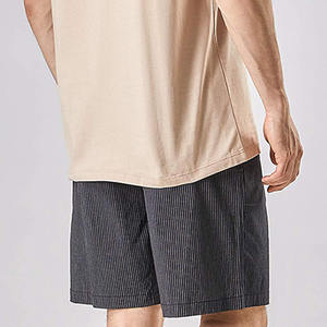 เซ็ตเสื้อยืดและกางเกงขาสั้นสำหรับผู้ชายชุดสตรีทสวมใส่เสื้อยืดและกางเกงขาสั้นโลโก้ตามสั่ง - Product Image 6