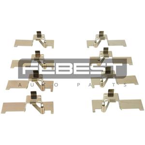 Set di clip per freni a disco FEBEST (0103-ACV40F) - Product Image 1