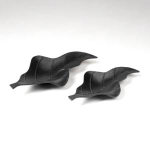 Plat de fruits en métal de restauration irrégulière vintage pour la conception de feuilles de ménage pour la décoration de restaurant de désherbage - Product Image 2