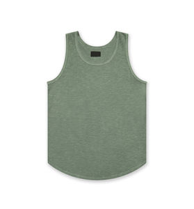 Camiseta sin mangas deportiva de verano para hombre, camiseta sin mangas de algodón de secado rápido de talla grande, técnicas lavadas de punto, servicio OEMM 2025 - Product Image 5