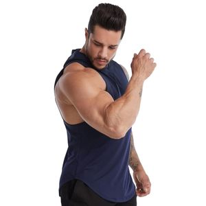 Sweats à capuche sans manches pour hommes - Product Image 2