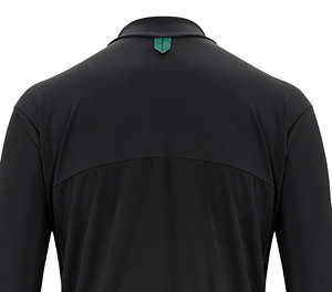 Veste de cyclisme à manches longues pour homme SPRINT SPORTS, coupe-vent, 100% polyester, noire, vêtements de sport d'extérieur - Product Image 2