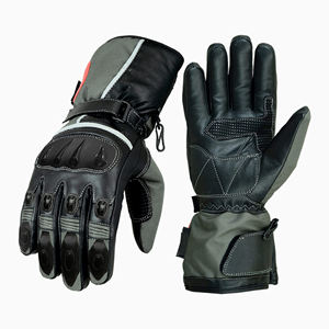 Gants de moto éco-responsables personnalisés Prix de gros avec logo personnalisé Gants Cordura - Product Image 2