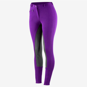 Mallas de montar a caballo de alta calidad personalizadas para mujer, pantalones de montar para mujer, pantalones de compresión ecuestres de cintura alta - Product Image 2