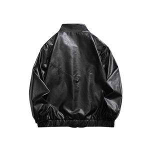 Veste en cuir et laine pour homme de haute qualité, personnalisable, style streetwear haut de gamme, style universitaire classique, tendance, durable - Product Image 2