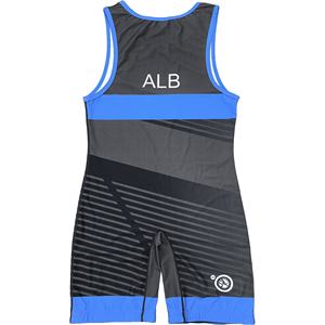 2024 Men's Custom Sublimation Placement Printing Stretch <b>Wrestling</b> <b>Singlet</b> with Custom Logo Durable Quick Dry Breathable Fabric - Product Image 2