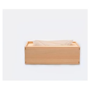 Cubierta de caja de pañuelos de madera en forma de cabaña diferente natural 2 cubierta de caja de pañuelos de color de madera decoración de mesa y accesorios - Product Image 2
