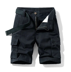 Pantalones cortos Cargo de alta calidad para hombres Bolsillos Pantalones cortos Cargo Hombres Streetwear Hombres Pantalones cortos Cargo Algodón - Product Image 1