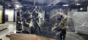 Design européen moderne 800x1600 Carreaux émaillés vitrifiés en porcelaine grande dalle épaisseur 9mm brique réfractaire pour intérieurs intérieurs - Product Image 2