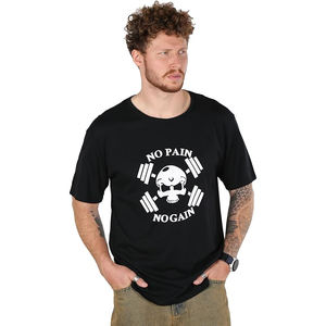 Camisetas para hombre al por mayor OEM, algodón de alta calidad, tela transpirable y duradera, suministro del fabricante de fábrica - Product Image 2