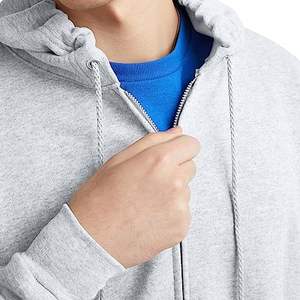 Sudadera con Capucha para Hombre, Otoño, Cierre de Cremallera, Calidad Premium, Antibacteriana, Transpirable, Poliéster/Algodón, Diseño Moderno y Elegante que Cubre Toda la Cara - Product Image 3