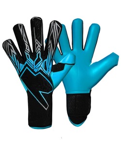 Gants de gardien de gardien de but de football en latex professionnel de haute qualité gants de protection en cuir de gardien de but de football avec protection des doigts - Product Image 1