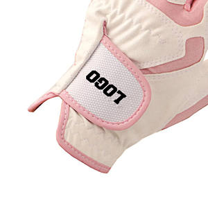 Wholesale Cabretta Sheepskin Anti-slip Golf <b>Gloves</b> Customized Logo OEM Service Breathable UV Protection - Product Image 5
