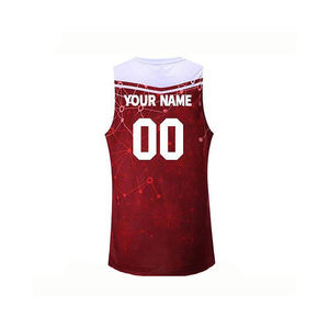 Dernier modèle d'uniforme de basket-ball Uniforme de basket-ball confortable et simple Uniforme de basket-ball personnalisé léger - Product Image 4