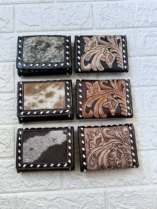 Nouveau Unique Designer Cheveux sur Cacher Fourrure En Cuir Portefeuille Animal À La Main En Cuir Femmes Portefeuille Titulaire De La Carte En Espèces Cadeau pour Elle - Product Image 4