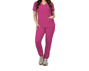 Tenues Médicales Confortables 2026 pour Femmes et Hommes – Ensembles Personnalisables en Polyester/Spandex pour Hôpitaux et Soins Infirmiers - Product Image 1