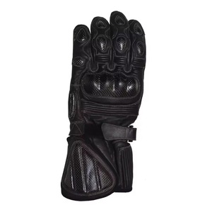 Guantes de moto de materiales personalizados para hombres y mujeres con su propio diseño de logotipo Guante de moto de carreras con rango bajo - Product Image 4