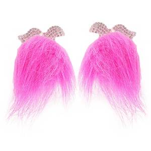 Girls Hair <b>Clip</b> - Dark Pink - Product Image 1