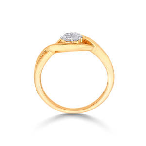 Anillo Twist of Bloom de Oro y Diamantes - Product Image 4