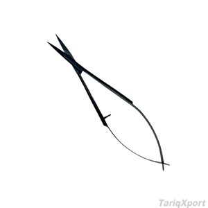 Ciseaux à cuticules droits et fins en acier inoxydable de haute qualité, micro-spring, pour droitiers, coupe-ongles, ciseaux à sourcils - Product Image 2