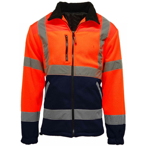 Veste de sécurité haute visibilité, prix de vente optimal, fabrication en usine, polyester, imperméable, séchage rapide, sécurité routière, travaux de construction - Product Image 1