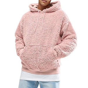 Sudadera con capucha para hombre, material transpirable, Capucha ajustable, bolsillo delantero, mezcla de algodón, tela suave, cómoda para gimnasio o viajes - Product Image 3