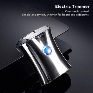 Mini Afeitadora Eléctrica Inalámbrica de Viaje para Hombre, Resistente al Agua IPX7, con Doble Cuchilla y Pantalla Inteligente, Fuente de Alimentación USB Reemplazable - Product Image 5