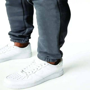 100% chándal de algodón OEM cómodo elegante ajustado ajuste duradero peso pesado secado rápido Premium invierno gimnasio desgaste chándal para hombre - Product Image 5