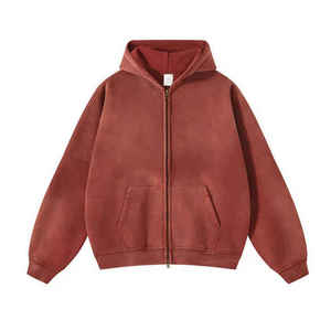 Sweat à capuche moderne sur mesure, style unique, délavé à l'acide, top de la demande des clients, vente de votre propre logo fabricant professionnel sweats à capuche pour hommes - Product Image 5