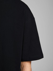 Camiseta de gran tamaño para hombre Logotipo personalizado Cuello redondo Suelto Boxy Fit Camiseta Lisa S a XL - Product Image 5