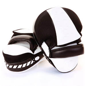 High Quality Custom Logo Design Leather Laced Focus <b>Pads</b> <b>Waterproof</b> Non-Slip Comfortable Breathable Eco-Friendly All Boxing - Product Image 1