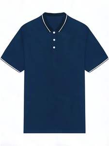 Custom Lightweight Knitted Jersey Polyester Spandex Blend <b>Fabric</b> <b>Stretchy</b> Breathable Printed Golf for Shirt for Men - Product Image 3