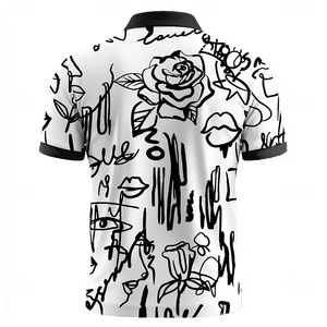<b>Men's</b> Polo T Shirt <b>Man</b> <b>Short</b> Sleeve Top Collared Shirts Casual Outdoor Daily 3D Print <b>Men's</b> Clothing Summer 2025 - Product Image 2