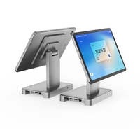 Tableta Android NFC de 12 Pulgadas Softpos con Función de Pago con un Toque para Pedidos en Restaurantes, Tableta POS NFC ODM con Base de Carga