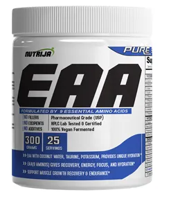 EAA (Poudre d'acides aminés essentiels) 300 grammes (Orange acidulée)