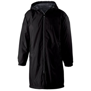 Robe Jacket Coat Quick swim parka men Drying Weatherproof Upper Outwear Swim Parka Windbreaker Long swim parka men Breathable - Product Image 3