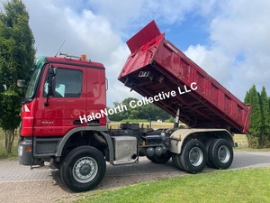 Camion à benne basculante Mercedes Benz Actros 3341 6x6 Euro 4 d'occasion de 2008, direction à gauche, diesel lourd, capacité de 31 à 40 tonnes, 351 à 450 CV - Product Image 5