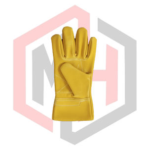 Guantes Térmicos Amarillos Personalizados de 7 oz y 14 Pulgadas, Resistentes a Altas Temperaturas, con Forro Radiante, Duraderos, Protección Anti-Calor para Manos y Brazos - Product Image 3