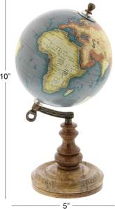 Vente chaude moderne Premium carte du monde en aluminium Globes Nouvelle arrivée de l'Inde prix de gros Globe décoratif - Product Image 6