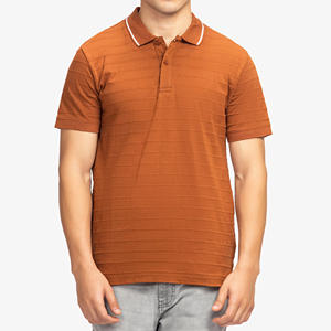 เสื้อเชิ้ตแขนสั้นผู้ชาย คอตั้ง สไตล์ลำลองธุรกิจ ผ้าเจอร์ซีย์เนื้อแน่น ซักแล้ว แห้งเร็ว ระบายอากาศดี เป็นมิตรกับสิ่งแวดล้อม - Product Image 1