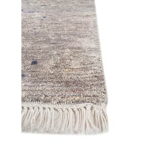 Tapis en laine et soie noué à la main Entropy Blue AKWS-1479, tapis rectangulaire pour couloir et salon, motif patchwork abstrait pour usage domestique - Product Image 4