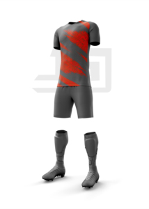 Premium Soccer Match Apparel Breathable 100% Polyester Heat-Transfer Printed Athletic Football Jersey Shorts for Outdoor Sports - Product Image 1