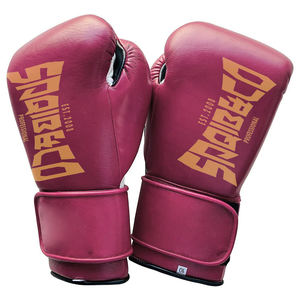 Guantes de boxeo Profesional Impermeable Cómodo Durable Lucha Logotipo personalizado con impresión Guantes DE BOXEO - Product Image 6