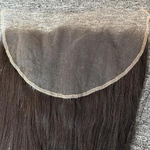 Encaje Frontal para hacer pelucas Cabello chino Virgen para pelucas naturales para mujeres negras Máquina de alta calidad Trama Doble - Product Image 5