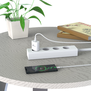 Cable de Carga Eléctrica Inteligente para Teléfonos, Videojuegos, Relojes, Cámaras, Logotipo, 20W, PD/QC3.0, USB + CABLE, IP, Blanco, 20W, 1A, 1 Unidad - Product Image 5