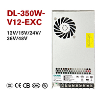 Fuente de Alimentación Conmutada Encapsulada de Alta Eficiencia Serie DONE EXC 35W-600W 12V 24V 36V 48V para Iluminación LED y Gabinetes de Control CCTV